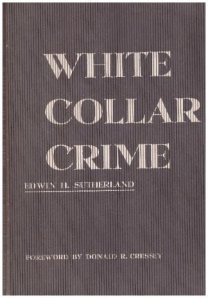 Bild des Verkufers fr WHITE COLLAR CRIME zum Verkauf von Loretta Lay Books