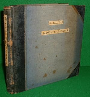 Bild des Verkufers fr BLODIG'S ALPINE CALENDAR 1939 zum Verkauf von booksonlinebrighton
