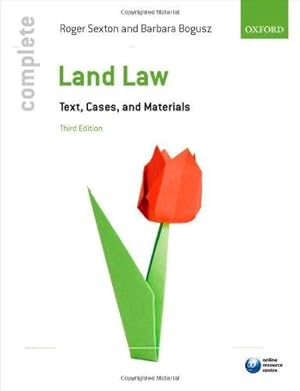 Seller image for Complete Land Law: Text, Cases, and Materials for sale by WeBuyBooks