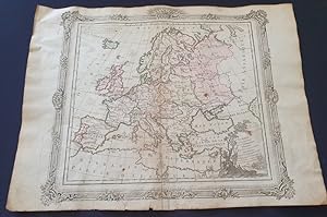 Atlas Brion de La Tour / Desnos - l' Europe dréssée pour l'étude de la géographie -1772