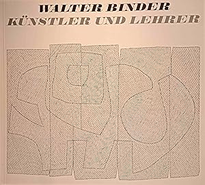 Image du vendeur pour Knstler und Lehrer. Gedchtnisausstellung im Kunstgewerbemuseum Zrich. 24. November 1968 bis 12. Januar 1969. mis en vente par Logo Books Buch-Antiquariat