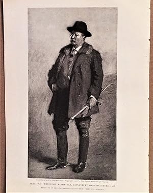 Image du vendeur pour President Theodore Roosevelt, Portrait Illustration mis en vente par Legacy Books II