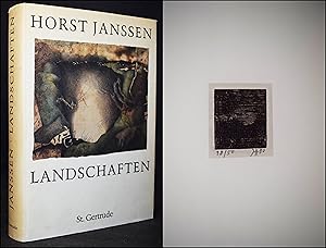 Seller image for Horst Janssen - Landschaften 1942 - 1989. Schulzeit, Schulzeit-Ende, Die "Arbeit" beginnt, Landschaften, Auf Reisen, Hokusai's Spaziergang, Schack-Land--Frosch-Land, Piranesi; Meryon; Guardi, Durch die Zeit, Kste und Hinterland, Paris - Hamburg, Jngste Erinnerungen. for sale by Antiquariat Haufe & Lutz