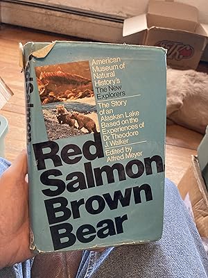 Seller image for red salmon brown bear for sale by A.C. Daniel's Collectable Books