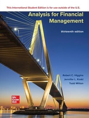 Immagine del venditore per Analysis for Financial Management ISE (Paperback) venduto da AussieBookSeller