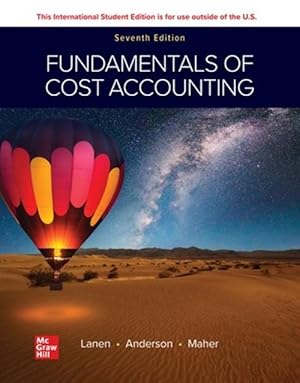 Seller image for Fundamentals of Cost Accounting ISE (Paperback) for sale by Grand Eagle Retail