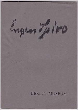 Imagen del vendedor de Eugen Spiero: ein Querschnitt durch das malerische und graphische Werk a la venta por Kultgut