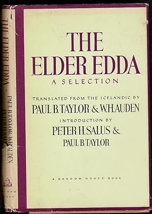 Bild des Verkufers fr THE ELDER EDDA A Selection. zum Verkauf von Circle City Books