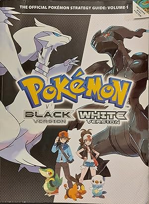 Pokemon Black & White Official Strategy Guide Volume 1 & 2