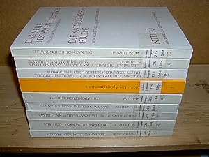 Bild des Verkufers fr Das Neue Testament Deutsch. Neues Gttinger Bibelwerk. Konvolut von 9 Teilbnden der Reihe (Bnde 1, 2, 3, 4, 5 in Ausgabe 1975, 5 in Ausgabe 1981, 8, 9, 10). zum Verkauf von Antiquariat Andree Schulte