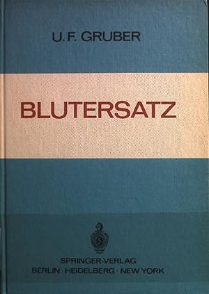 Bild des Verkufers fr Blutersatz. zum Verkauf von books4less (Versandantiquariat Petra Gros GmbH & Co. KG)