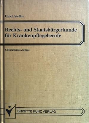 Bild des Verkufers fr Rechts- und Staatsbrgerkunde fr Krankenpflegeberufe. zum Verkauf von books4less (Versandantiquariat Petra Gros GmbH & Co. KG)