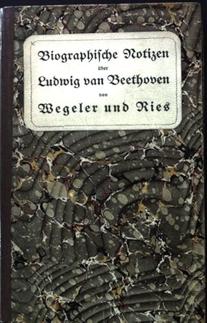 Biographische Notizen über Ludwig van Beethoven;