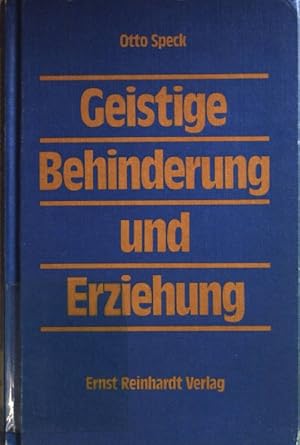 Immagine del venditore per Geistige Behinderung und Erziehung. venduto da books4less (Versandantiquariat Petra Gros GmbH & Co. KG)