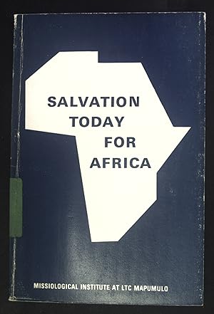 Bild des Verkufers fr Salvation Today for South Africa. zum Verkauf von books4less (Versandantiquariat Petra Gros GmbH & Co. KG)