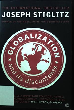 Seller image for Globalization and Its Discontents; for sale by books4less (Versandantiquariat Petra Gros GmbH & Co. KG)