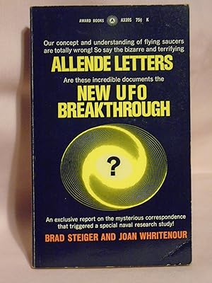 Seller image for NEW UFO BREAKTHROUGH for sale by Robert Gavora, Fine & Rare Books, ABAA