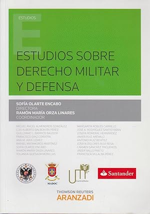 Estudios sobre Derecho militar y defensa (Monografía)