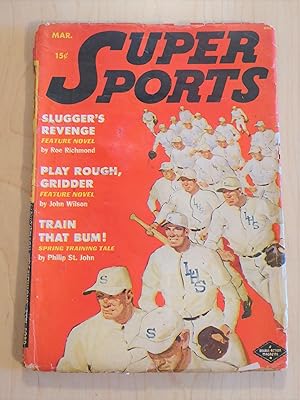 Super Sports Pulp March 1950