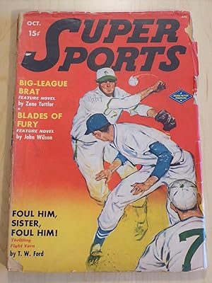 Imagen del vendedor de Super Sports Pulp October 1949 a la venta por Bradley Ross Books
