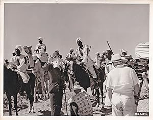 Bild des Verkufers fr Storm Over the Nile (Original photograph of director Zoltan Korda on the set of the 1955 film) zum Verkauf von Royal Books, Inc., ABAA