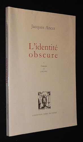 Imagen del vendedor de L'Identit obscure a la venta por Abraxas-libris