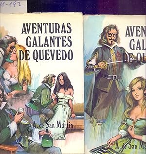 Seller image for AVENTURAS GALANTES DE QUEVEDO (DOS TOMOS OBRA COMPLETA) for sale by Libreria 7 Soles