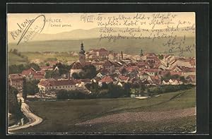 Ansichtskarte Kaplitz / Kaplice, Celkový pohled