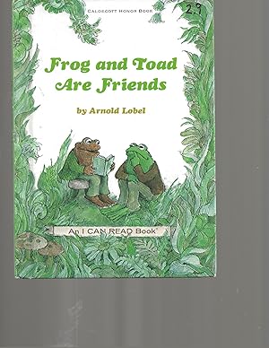 Image du vendeur pour FROG AND TOAD ARE FRIENDS.An I Can Read Book mis en vente par TuosistBook