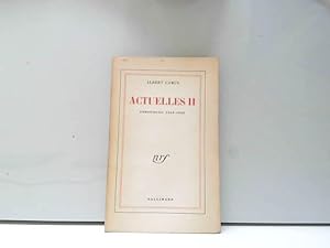 Image du vendeur pour Actuelles (Tome 2-Chroniques 1948-1953): crits politiques mis en vente par JLG_livres anciens et modernes