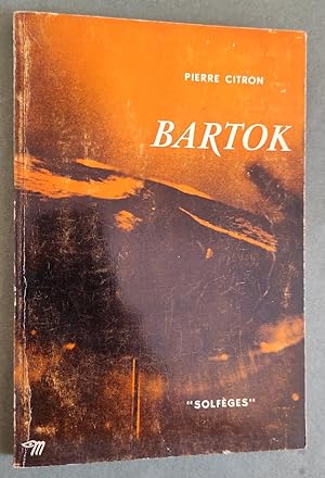 Bild des Verkufers fr Bartok. zum Verkauf von Librairie Pique-Puces
