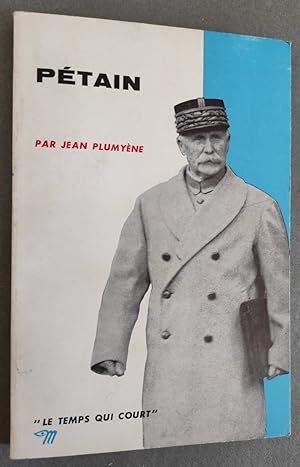Image du vendeur pour Ptain. mis en vente par Librairie Pique-Puces