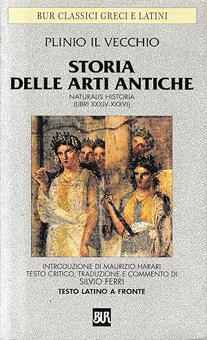 Immagine del venditore per Storia delle arti antiche (Libri XXXIV-XXXVI). Testo latino a fronte venduto da librisaggi