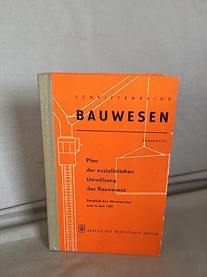 Plan der sozialistischen Umwälzung des Bauwesens. Buch