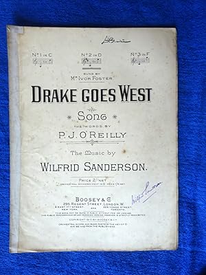 Seller image for Drake Goes West, Song. Sheet Music. for sale by Tony Hutchinson