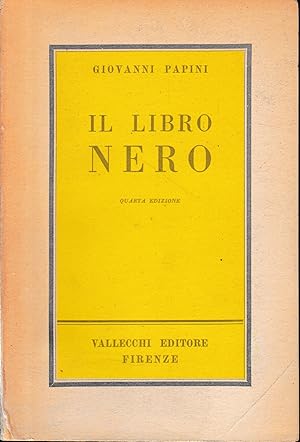 Seller image for Il libro nero for sale by librisaggi
