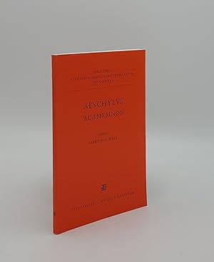 Imagen del vendedor de AESCHYLUS Agamemnon (Bibliotheca Scriptorum Graecorum Et Romanorum Teubneriana) a la venta por Rothwell & Dunworth (ABA, ILAB)