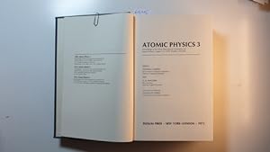 Seller image for Atomic Physics 23/ Proceedings of the Third International Conference on Atomic Physics: August 7 - 11, 1972, Boulder, Colorado for sale by Gebrauchtbcherlogistik  H.J. Lauterbach