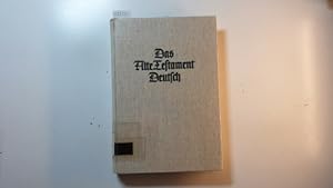 Seller image for Das Alte Testament deutsch, Teil: Teilbd. 16. / 1., Sprche, Prediger, Das Hohe Lied, Klagelieder, Das Buch Esther for sale by Gebrauchtbcherlogistik  H.J. Lauterbach