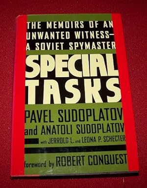 Image du vendeur pour SPECIAL TASKS - The Memoirs of an Unwanted Witness - A Soviet Spymaster mis en vente par Antiquarian Bookshop