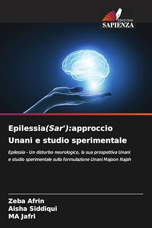 Imagen del vendedor de Epilessia(Sar\ ):approccio Unani e studio sperimentale a la venta por moluna