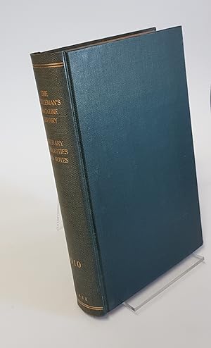 Seller image for The Gentleman's Magazine Library - Being a Classified Collection of the Chief Contents of the Gentleman's Magazine from 1731 to 1868 - Literary Curiosities and Notes for sale by CURIO