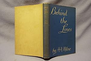 Image du vendeur pour Behind The Lines : First printing mis en vente par PW Books