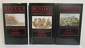 Immagine del venditore per To Siberia and Russian America: Three Centuries of Russian Eastward Expansion (3 Volume Set) A Documentary Record venduto da The Book Junction