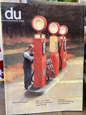 Bild des Verkufers fr du Die Kunstzeitschrift 4 1980 (470) Edward Hopper. zum Verkauf von Altstadt-Antiquariat Nowicki-Hecht UG