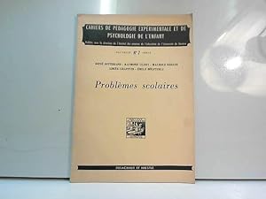 Bild des Verkufers fr Problmes scolaires. Prface d'Albert Picot zum Verkauf von JLG_livres anciens et modernes