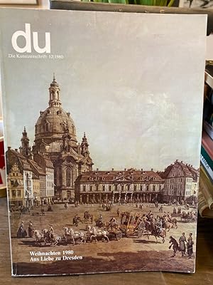 Bild des Verkufers fr du Die Kunstzeitschrift 12 1980 (478) Dresden. zum Verkauf von Altstadt-Antiquariat Nowicki-Hecht UG