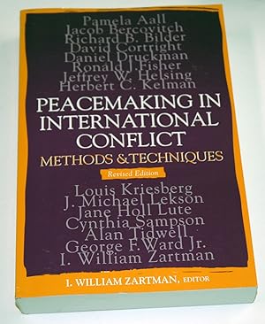 Imagen del vendedor de Peacemaking in International Conflict: Methods and Techniques (Revised Edition) a la venta por Preferred Books