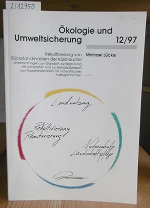 Bild des Verkufers fr Rekultivierung von Rckstandshalden der Kaliindustrie (1). Untersuchungen zum Standort, zur Begrnung mit Komposten und zur Gehlzsukzession von Rckstandshalden mit anhydritischen Auflageschichten. zum Verkauf von Versandantiquariat Trffelschwein