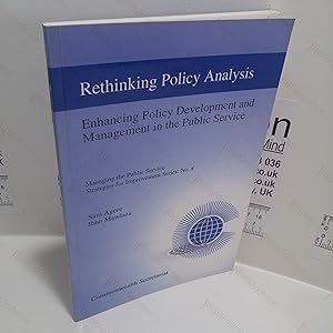 Seller image for Rethinking Policy Analysis and Management (Managing the Public Service Strategies for Improvement Series: No. 8) for sale by BookAddiction (ibooknet member)